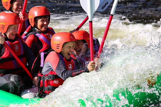 Whitewater Rafting on the River Dee in Llangollen - The River Dee scenery: more than just a thrill ride