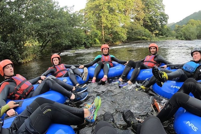 Whitewater River Tubing in Llangollen - The Tubes Up Close: Control, Neck Work, and Water Levels