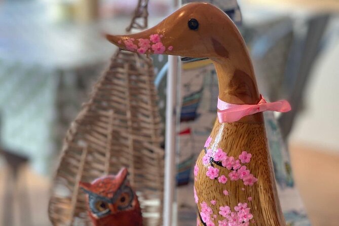 Wooden Duck Painting or Pottery Painting-Take item home same day - Where This Experience Fits in Your Devon Day Plan