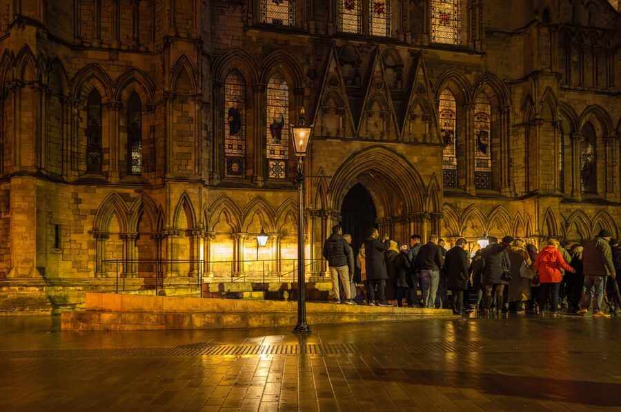 York’s Haunted Heart : Ghost, Ghouls and Gallows - Getting started at Whip-Ma-Whop-Ma Gate by St Crux Church