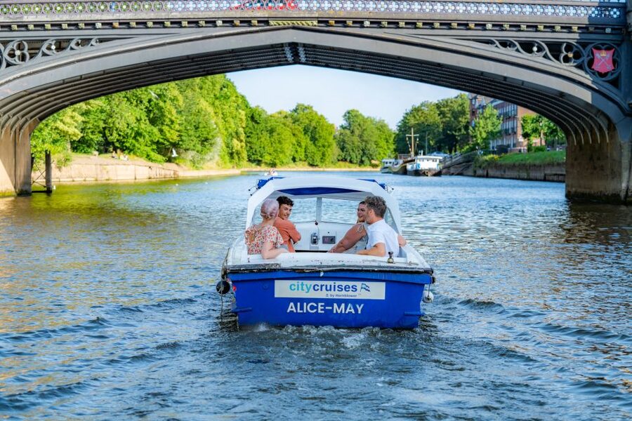 York: Self-Steer Boat Rental - Price and value: $47.14 per group is about control, not sightseeing theater